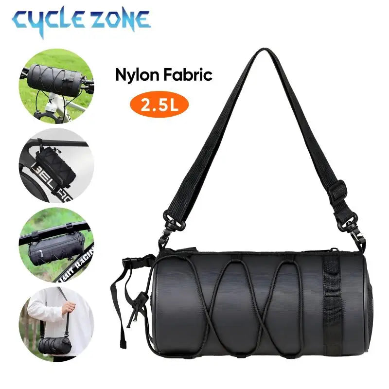 Oneside 2.5L Bike Handlebar Bag — Large Top Tube Storage