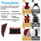Oneside Reinforced Posture Corrector Vest — Lumbar Belt & Spine Support System