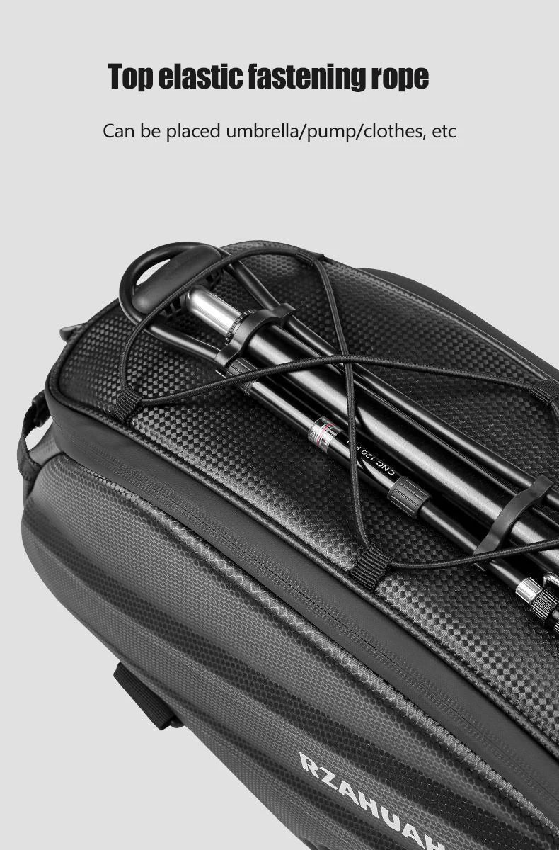 Oneside 10L Bike Rear Seat Bag — Waterproof Rack Saddlebag