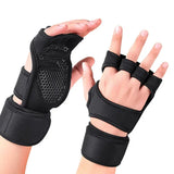 Oneside Fingerless Gym Gloves with Wrist Support
