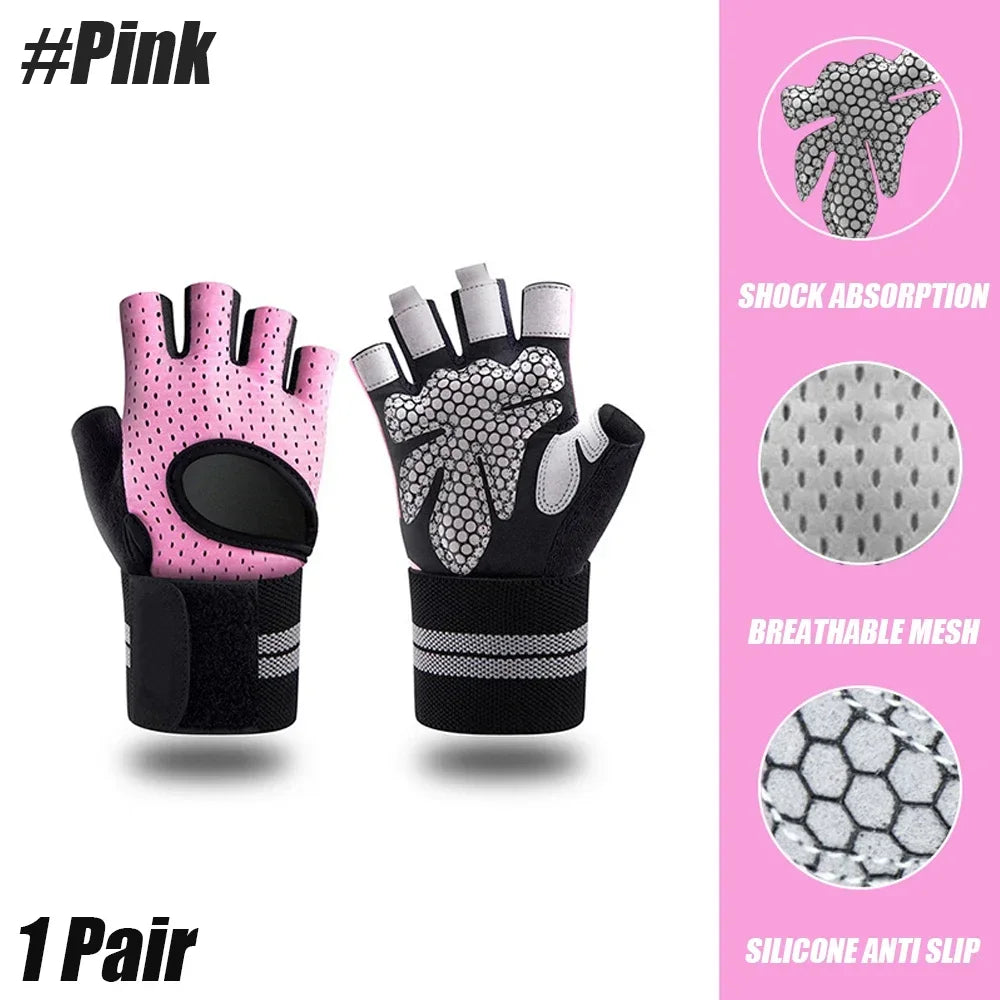 Oneside Weightlifting Gloves with Wrist Support