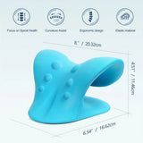 Oneside Cervical Neck Traction Pillow — C-Shaped Relaxer for Neck, Shoulder & TMJ Pain Relief