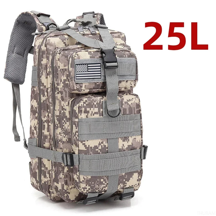 Oneside Tactical Backpack 25L/50L — Waterproof 1000D Nylon