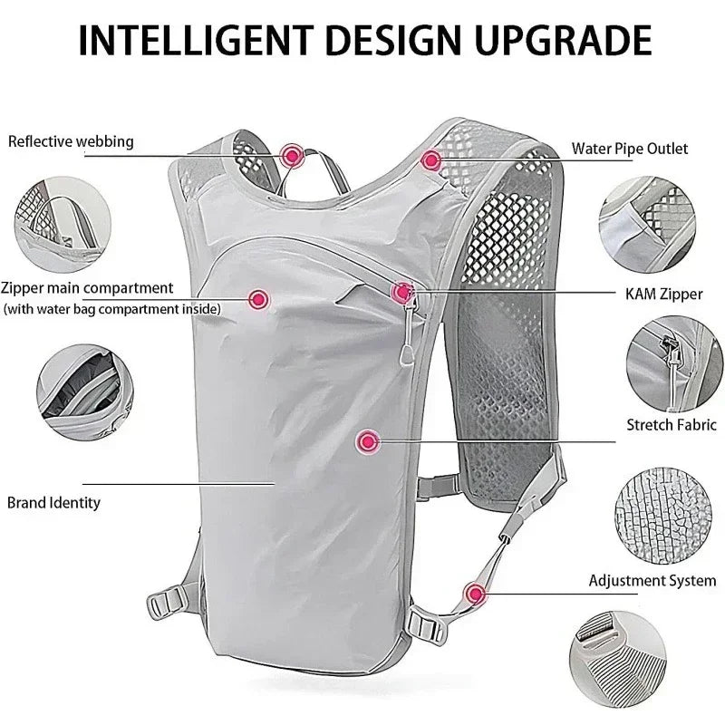 Oneside 5L Trail Running Hydration Vest — 1.5L Bladder