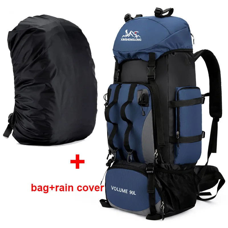 Oneside 90L Hiking & Camping Backpack — Waterproof Rucksack